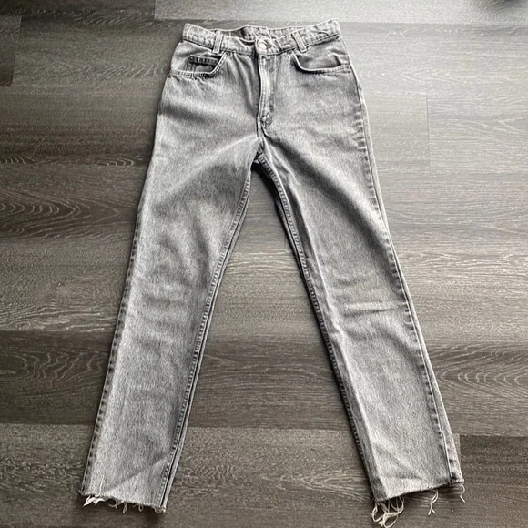 Levi’s Made in USA Student Wedgie fit Mom Jeans 512 - Picture 3 of 10